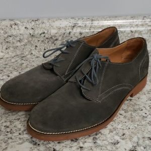 GH Bass & Co Grey Suede Mens Shoes